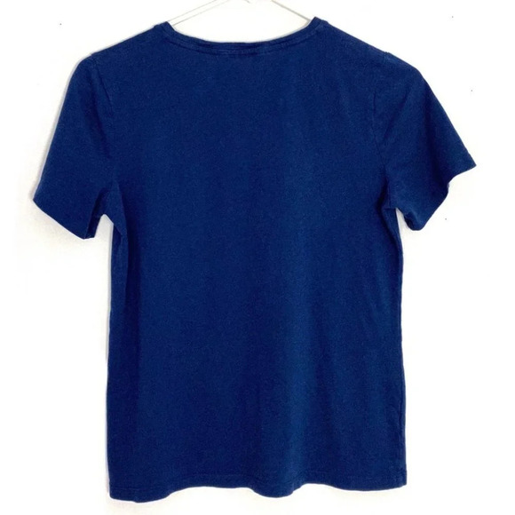 Banana Republic Optimist Tee Navy Blue Women’s Size XS Crewneck Short Sleeve - Picture 2 of 8